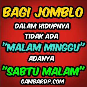 malam minggu jomblo