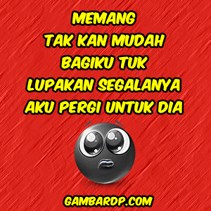 dp bbm aku pergi untuk dia