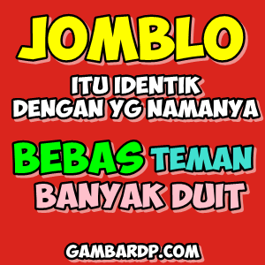 dp bbm jomblo bebas