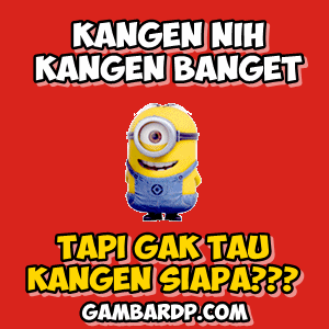dp bbm jomblo kangen lucu