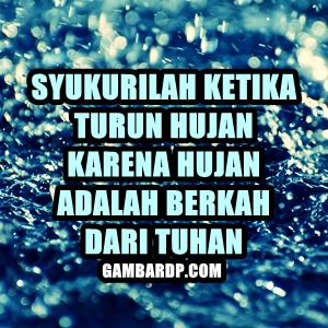 gambar dp tentang hujan