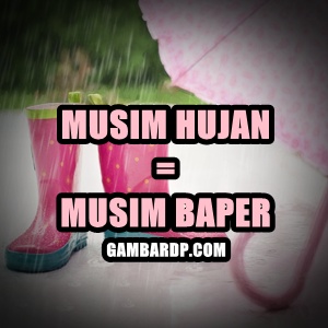 gambar kata musim hujan musim galau